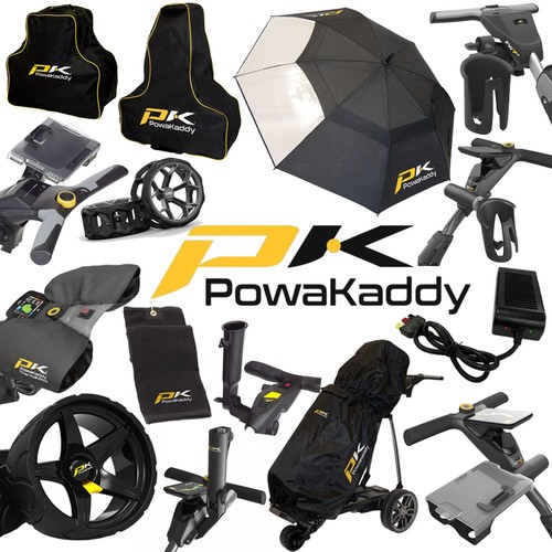 Powakaddy golf trolley cart - trolley,