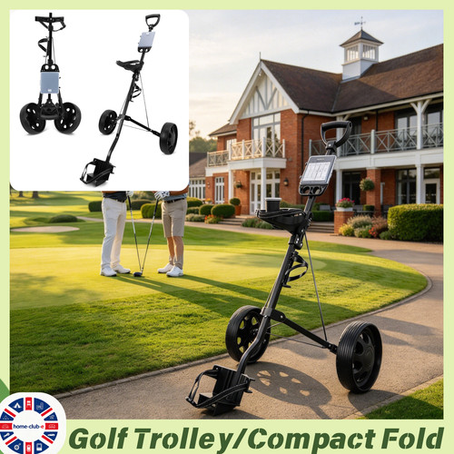 Golf trolley wheel push cart - golf,